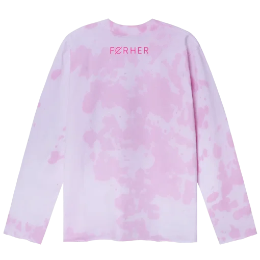For Her Cloud Tiedye Tees White — 2