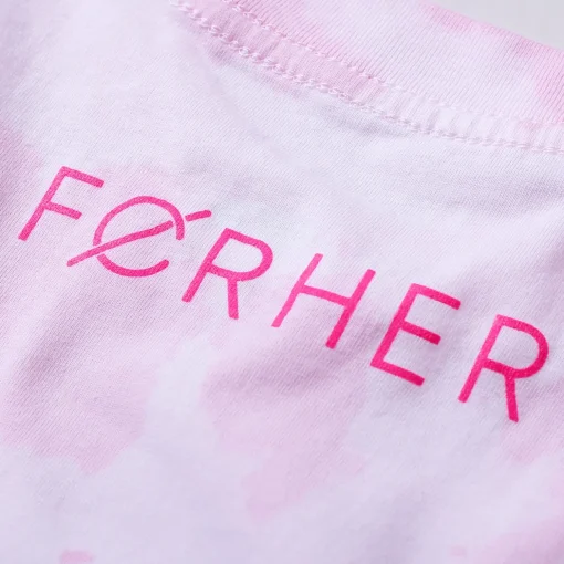 For Her Cloud Tiedye Tees White — 4