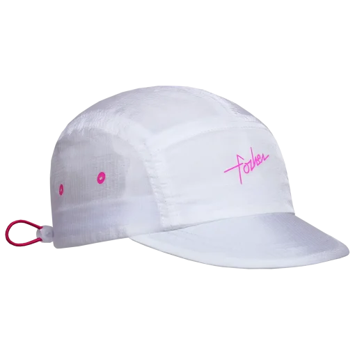 Summer White Running Cap For Her