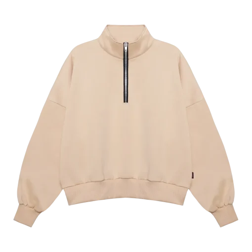Gray Sweater Khaki For Her