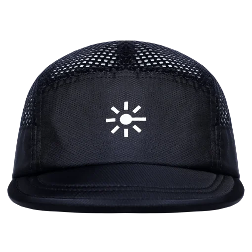 Vortex Mesh Caps - Black — 2