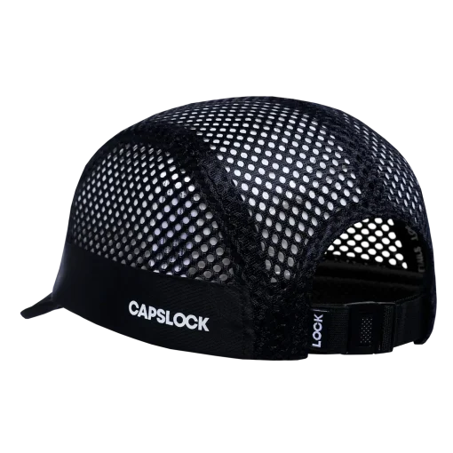 Vortex Mesh Caps - Black — 3