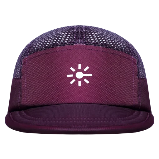 Vortex Mesh Caps - Wine — 2