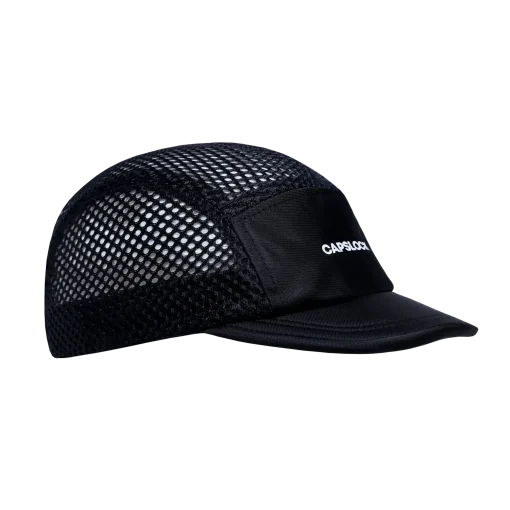 Foxy Mesh Caps Black