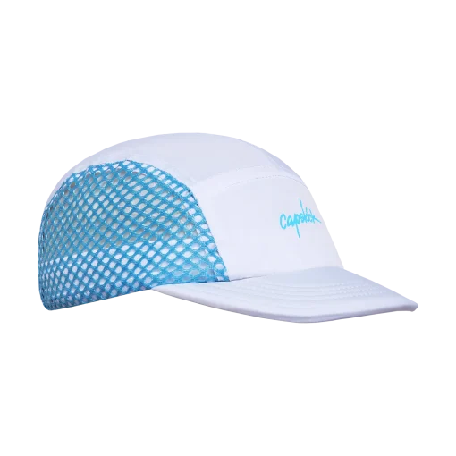 Two Dots - 5 Panel - White Blue