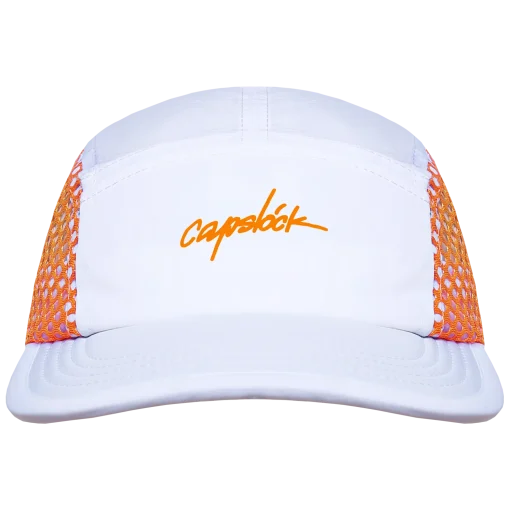Two Dots - 5 Panel - White Orange — 2