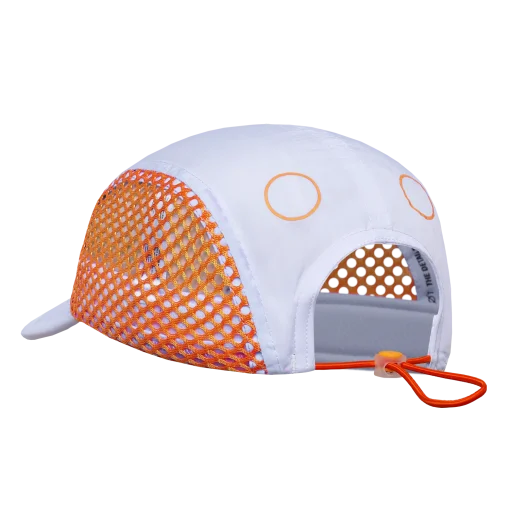 Two Dots - 5 Panel - White Orange — 4