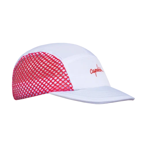 Two Dots - 5 Panel - White Red