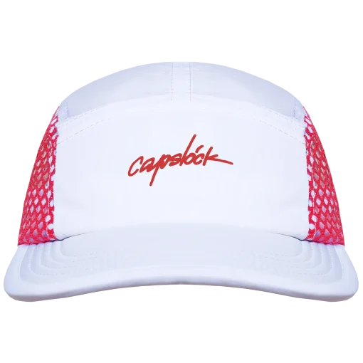 Two Dots - 5 Panel - White Red — 2